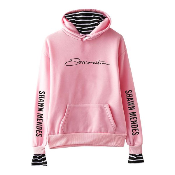 shawn mendes fake two pieces hoodie women autumn winter fashion casual pink sweatshirt shawn mendes pullover streetwear, Black
shawn mendes fake two pieces hoodie women autumn winter fashion casual pink sweatshirt shawn mendes pullover streetwear, Black