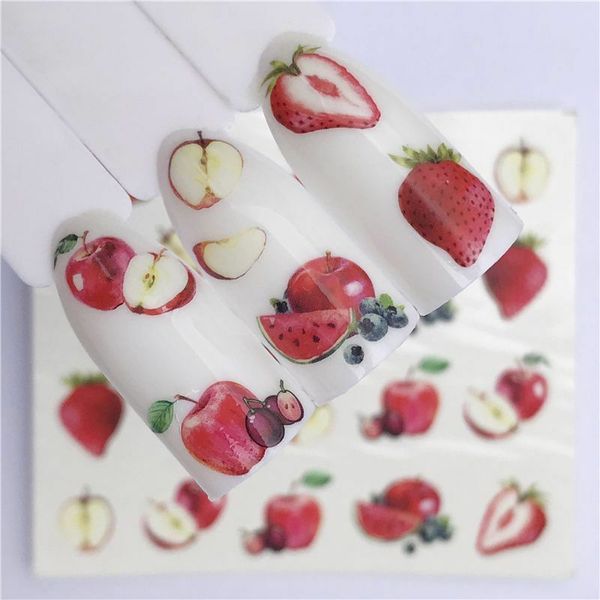 nail art water transfer sticker summer fruit strawberry cake pattern accessories a987, Black
nail art water transfer sticker summer fruit strawberry cake pattern accessories a987, Black