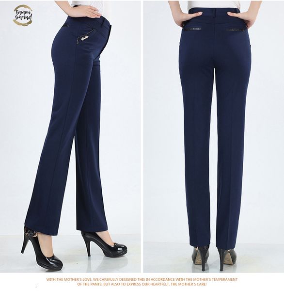 trousers women straight pants high waist casual female pantalon femme calca feminina khaki beige red blue big plus size 28~38, Black;white
trousers women straight pants high waist casual female pantalon femme calca feminina khaki beige red blue big plus size 28~38, Black;white
