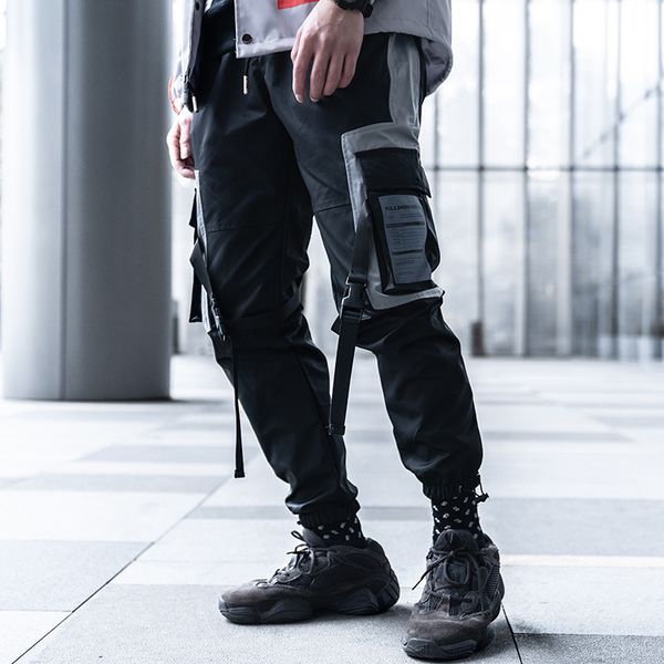 harem cargo pants joggers men 2020 hip hop color patchwork track pants male fashion elastic waist streetwear trousers 8987, Black
harem cargo pants joggers men 2020 hip hop color patchwork track pants male fashion elastic waist streetwear trousers 8987, Black