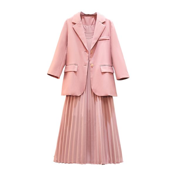 2020 spring pink/black plus size girl japanese high waist pleated skirts women's long dress for school uniform students clothing, White
2020 spring pink/black plus size girl japanese high waist pleated skirts women's long dress for school uniform students clothing, White