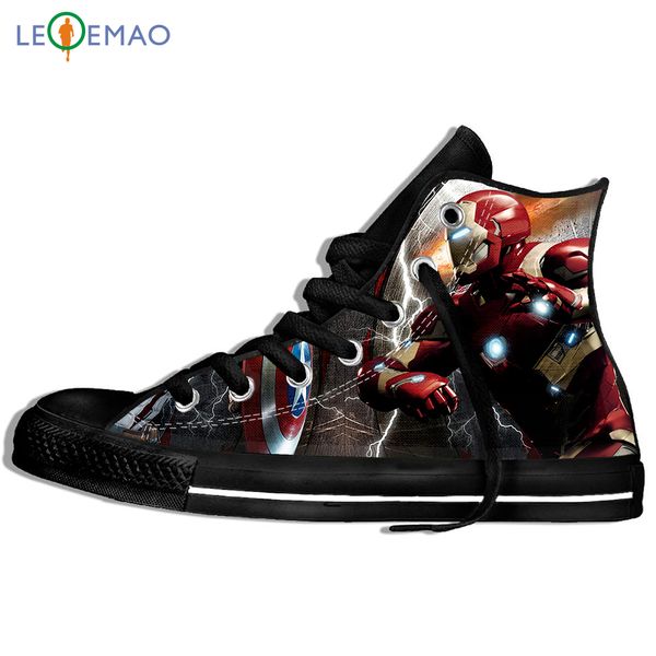 custom logo image printing sneakers arrival popular marvel endgame men style plimsolls canvas zapatos de mujer outdoor, Black
custom logo image printing sneakers arrival popular marvel endgame men style plimsolls canvas zapatos de mujer outdoor, Black