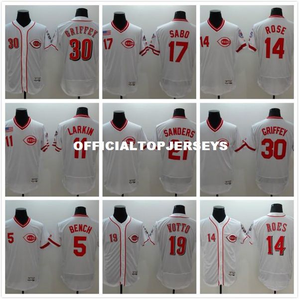 5 johnny bench 11 barry larkin 14 pete rose 19 joey votto 30 ken griffey jerseys, Black;blue
5 johnny bench 11 barry larkin 14 pete rose 19 joey votto 30 ken griffey jerseys, Black;blue