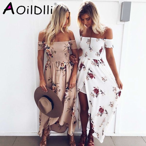 casual dresses 2021 women floral dress summer split maxi beach sundress off backless boho long vestidos femme, Black;gray
casual dresses 2021 women floral dress summer split maxi beach sundress off backless boho long vestidos femme, Black;gray