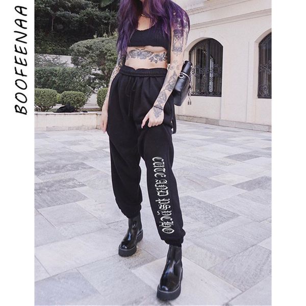 boofeenaa gothic pants high waisted womens bottoms 2019 autumn joggers sports wear for women gym sweatpants streetwear c67-ae46, Black;white
boofeenaa gothic pants high waisted womens bottoms 2019 autumn joggers sports wear for women gym sweatpants streetwear c67-ae46, Black;white