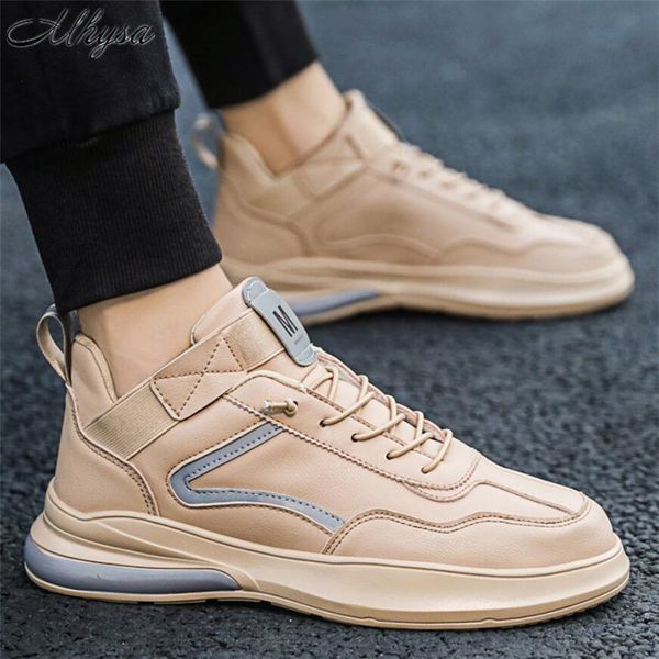 mhysa 2020 new men shoes spring autumn casual leather flat shoes men high white male sneakers tenis masculino adulto, Black
mhysa 2020 new men shoes spring autumn casual leather flat shoes men high white male sneakers tenis masculino adulto, Black