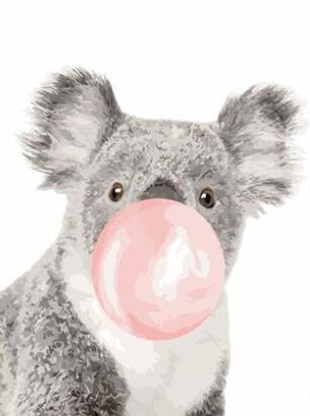 bubble gum koala - paint by numbers kits for adults diy canvas wall art handpainted painting diy picture art kits
bubble gum koala - paint by numbers kits for adults diy canvas wall art handpainted painting diy picture art kits