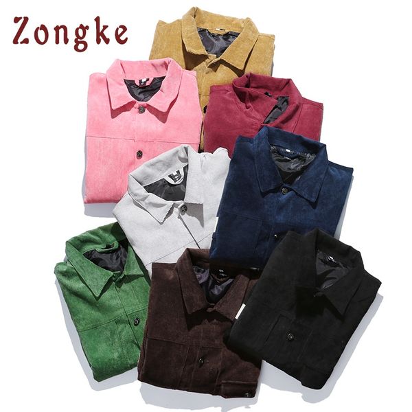 zongke chinese style solid corduroy jacket men streetwear bomber jacket men clothes hip hop coat 5xl 2019 spring new, Black;brown
zongke chinese style solid corduroy jacket men streetwear bomber jacket men clothes hip hop coat 5xl 2019 spring new, Black;brown