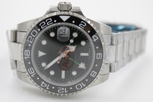 2020 est ceramic gmt bezel original clasp men mechanical watches automatic date stainless mens sports 116710bkso watches, Slivery;brown
2020 est ceramic gmt bezel original clasp men mechanical watches automatic date stainless mens sports 116710bkso watches, Slivery;brown