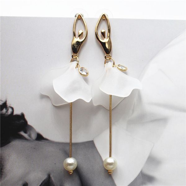 new fashion brand jewelry elegant personality style soul dancer long earrings gold earring for women, Silver
new fashion brand jewelry elegant personality style soul dancer long earrings gold earring for women, Silver