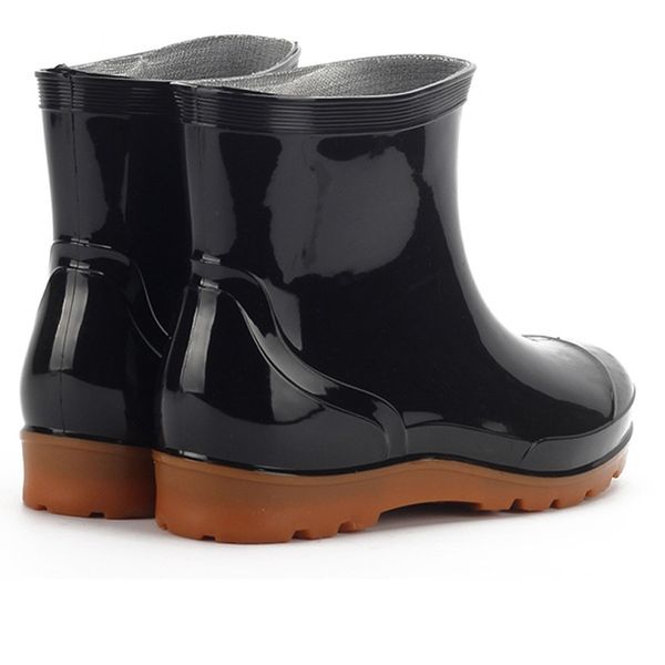 sagace leisure men's boots flat low-heeled rain boots men round toe shoes winter boots men non slip waterproof middle tube shoes, Black
sagace leisure men's boots flat low-heeled rain boots men round toe shoes winter boots men non slip waterproof middle tube shoes, Black
