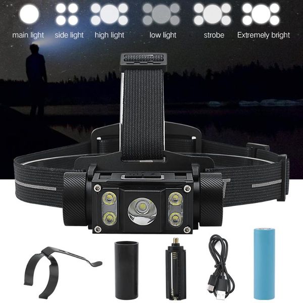 boruit super bright l2 led headlamp type-c rechargeable lantern waterproof portable tactical camping head torch light
boruit super bright l2 led headlamp type-c rechargeable lantern waterproof portable tactical camping head torch light