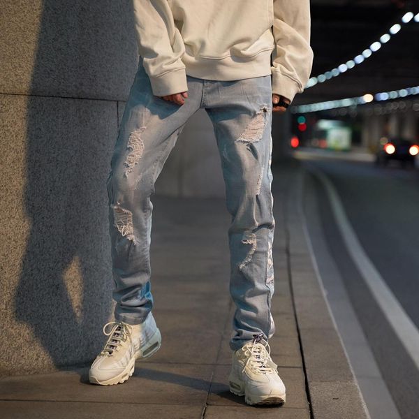 fashionable jeans for men swag blue jogger distressed denim jean streetwear nostalgic washed destroyed skinny men jeans pants
fashionable jeans for men swag blue jogger distressed denim jean streetwear nostalgic washed destroyed skinny men jeans pants