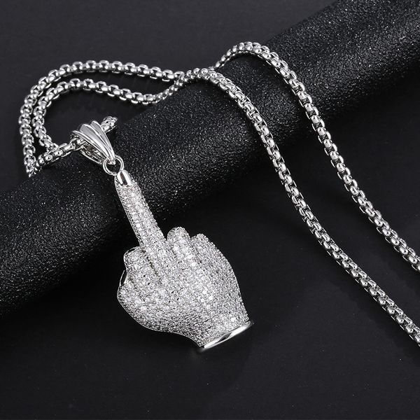 ebya hiphop hiphop trend культура вертикальный средний палец личность жест ожерелье, Silver
ebya hiphop hiphop trend культура вертикальный средний палец личность жест ожерелье, Silver