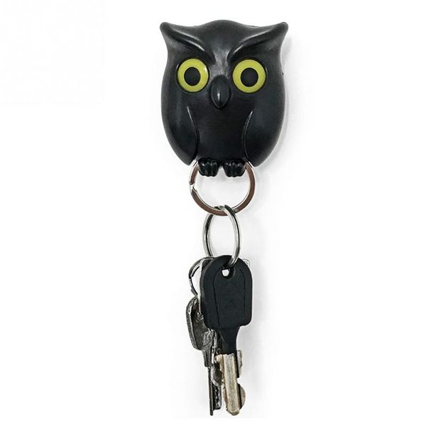 1 pcs black night owl magnetic wall key holder magnets keep keychains key holders
1 pcs black night owl magnetic wall key holder magnets keep keychains key holders
