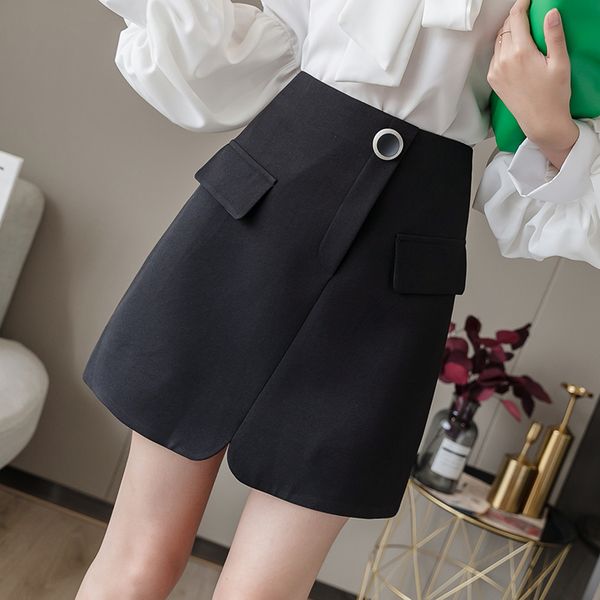 skirts spring summer 2021 elegant a-line mini womens button high waist wrap pencil office lady pleated skirt, Black
skirts spring summer 2021 elegant a-line mini womens button high waist wrap pencil office lady pleated skirt, Black