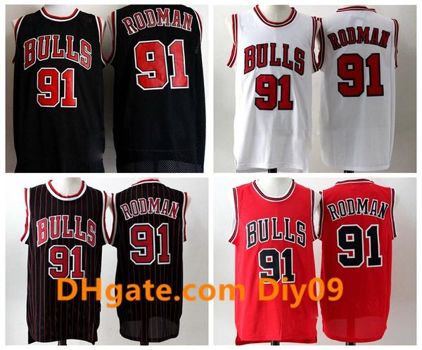 mens throwback chicago bulls jersey 91 dennis rodman reteo red black white road vintage hardwood classics basketball jerseys, Black;red
mens throwback chicago bulls jersey 91 dennis rodman reteo red black white road vintage hardwood classics basketball jerseys, Black;red