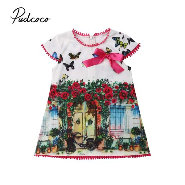 2019 brand summer toddler baby girls party dress 3d printing a-line sundress new fashion floral toddler bow clothes 1-6 years, Red;yellow
2019 brand summer toddler baby girls party dress 3d printing a-line sundress new fashion floral toddler bow clothes 1-6 years, Red;yellow