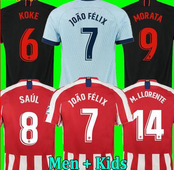 thailand 19 20 atletico madrid soccer jersey 2019 2020 joo félix m. llorente koke saul godin football shirts uniforms men + kids kit 04, Black;yellow
thailand 19 20 atletico madrid soccer jersey 2019 2020 joo félix m. llorente koke saul godin football shirts uniforms men + kids kit 04, Black;yellow