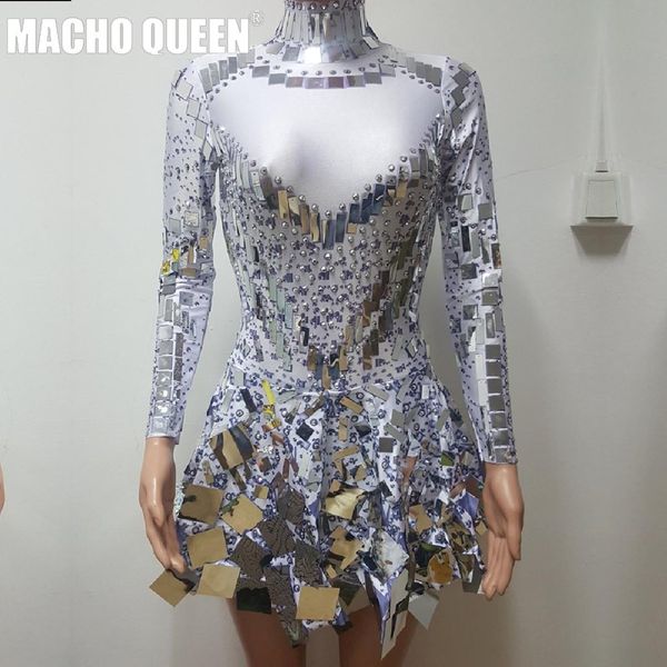 drag queen costumes mirror rhinestone bodysuit latin dance dress sparkly women outfit jumpsuit birthday celebrate party wear, Black;red
drag queen costumes mirror rhinestone bodysuit latin dance dress sparkly women outfit jumpsuit birthday celebrate party wear, Black;red