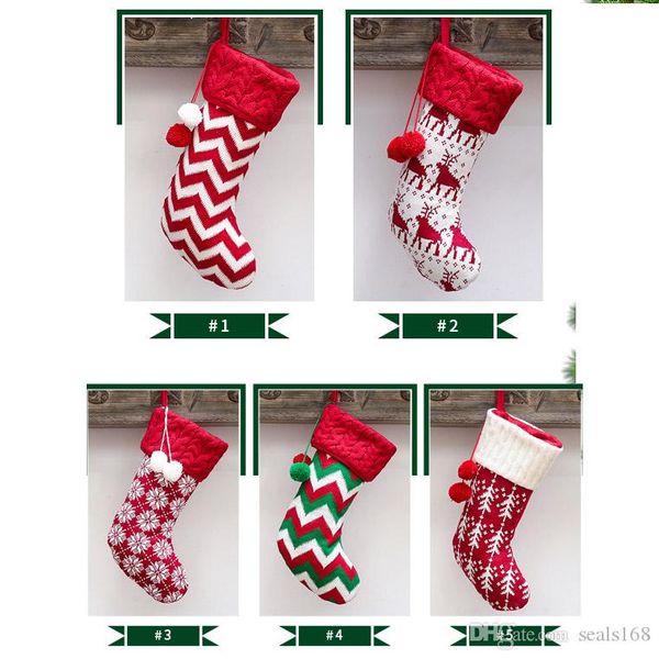 christams tree striped stocking hanging pendant ornament knitted socks candy gift bag for kids children party xmas decorations hh9-2499
christams tree striped stocking hanging pendant ornament knitted socks candy gift bag for kids children party xmas decorations hh9-2499