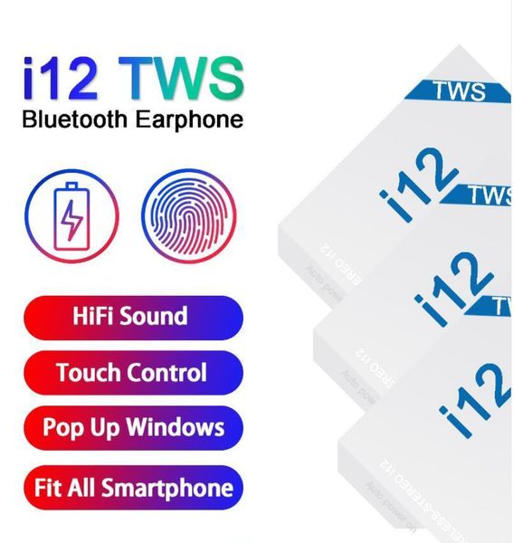i12 tws bluetooth 5.0 high-quality wireless bluetooth headphones support earphones colorful touch control wireless headset earbuds sale
i12 tws bluetooth 5.0 high-quality wireless bluetooth headphones support earphones colorful touch control wireless headset earbuds sale