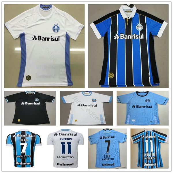 19 20 gremio soccer jerseys 7 luan douglas diego miller fernandinho giuliano ramiro geromel hailon customize 2019 blue white football shirt, Black;yellow 
19 20 gremio soccer jerseys 7 luan douglas diego miller fernandinho giuliano ramiro geromel hailon customize 2019 blue white football shirt, Black;yellow
