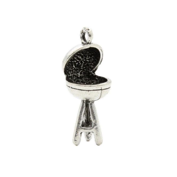 20 pieces zinc alloy bbq grill pendant beads jewelry making accessories for earring necklace keyring bag, Black
20 pieces zinc alloy bbq grill pendant beads jewelry making accessories for earring necklace keyring bag, Black