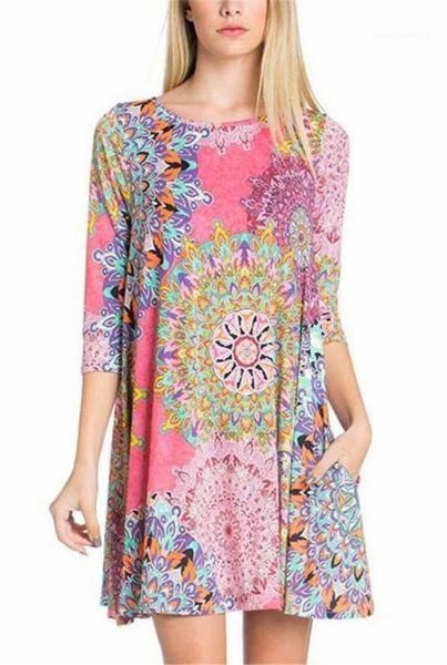 womens clothing new arrival national designer womens dresses flora printed three quarter sleeve womens dresses casual, Black;gray
womens clothing new arrival national designer womens dresses flora printed three quarter sleeve womens dresses casual, Black;gray