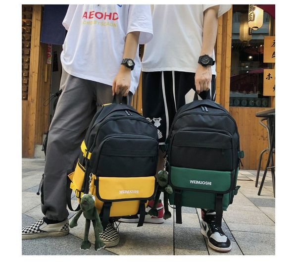 shoulder bag hong kong-style campus couples school bag short travel backpack oxford cloth boys school bag
shoulder bag hong kong-style campus couples school bag short travel backpack oxford cloth boys school bag