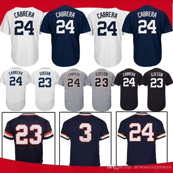Tigers Men Detroit jersey 24 Miguel Cabrera 23 Kirk Gibson 3 Alan Trammell men Baseball Jersey
Tigers Men Detroit jersey 24 Miguel Cabrera 23 Kirk Gibson 3 Alan Trammell men Baseball Jersey