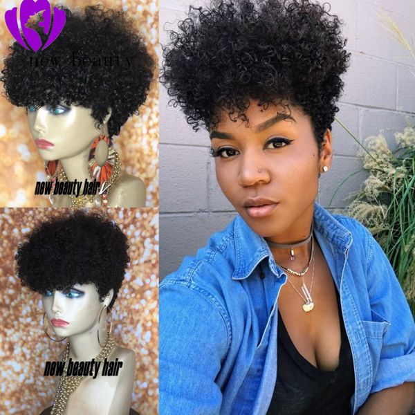 150density full brazilian human hair wig kinky curly human hair kinky wig remy short bob curly wigs for africa american women, Black;brown
150density full brazilian human hair wig kinky curly human hair kinky wig remy short bob curly wigs for africa american women, Black;brown