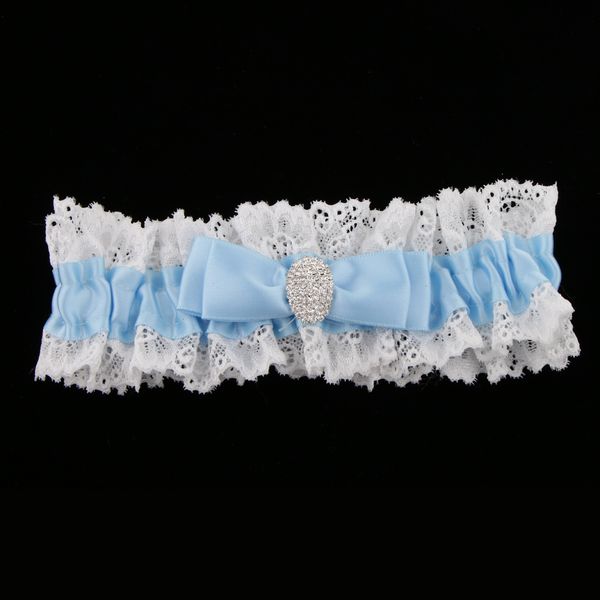 diamante wedding bridal lace rhinestone garter blue trim hen night party costume, White
diamante wedding bridal lace rhinestone garter blue trim hen night party costume, White