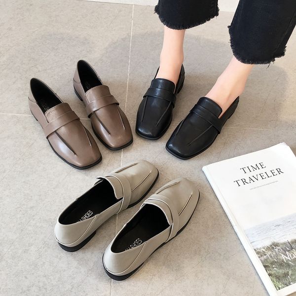 all-match korean shoes casual female sneakers soft shose women women's heels oxfords square toe 2019 new cross dress on heels, Black
all-match korean shoes casual female sneakers soft shose women women's heels oxfords square toe 2019 new cross dress on heels, Black
