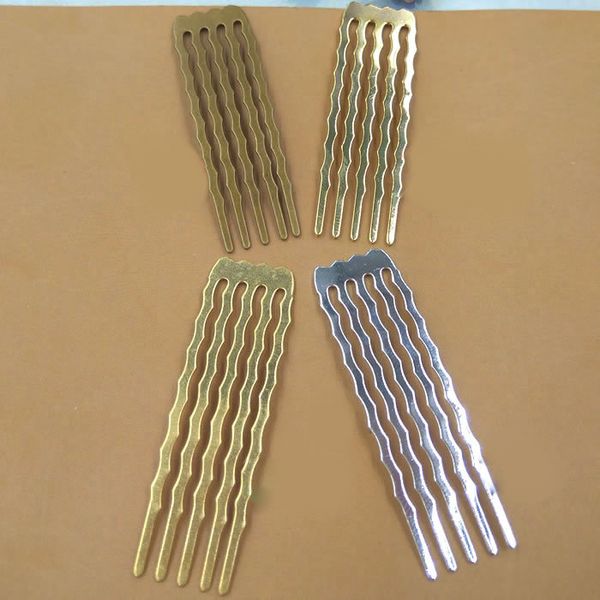 10pcs/lot 5teeth comb hair jewelry charm women gold/silver plated hair comb hairs findings barrettes retro headwear wholesale, Golden;white
10pcs/lot 5teeth comb hair jewelry charm women gold/silver plated hair comb hairs findings barrettes retro headwear wholesale, Golden;white