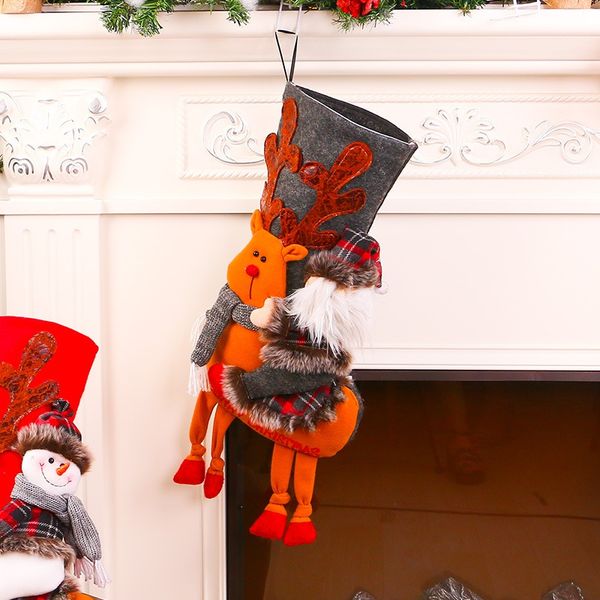 2019 christmas oversized candy socks gifts bag with snowman deer doll hanging loops for xmas tree fireplace decorations 50*25cm
2019 christmas oversized candy socks gifts bag with snowman deer doll hanging loops for xmas tree fireplace decorations 50*25cm