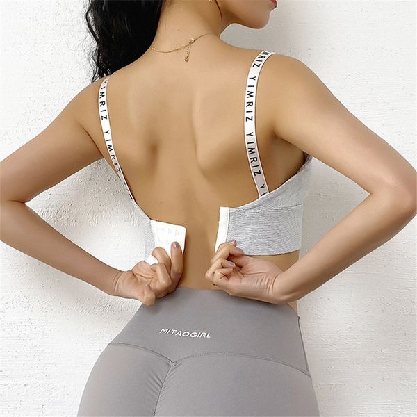 women pink sport bra high impact shockproof workout gym bra activewear padded push up buckle yoga top, White;black
women pink sport bra high impact shockproof workout gym bra activewear padded push up buckle yoga top, White;black