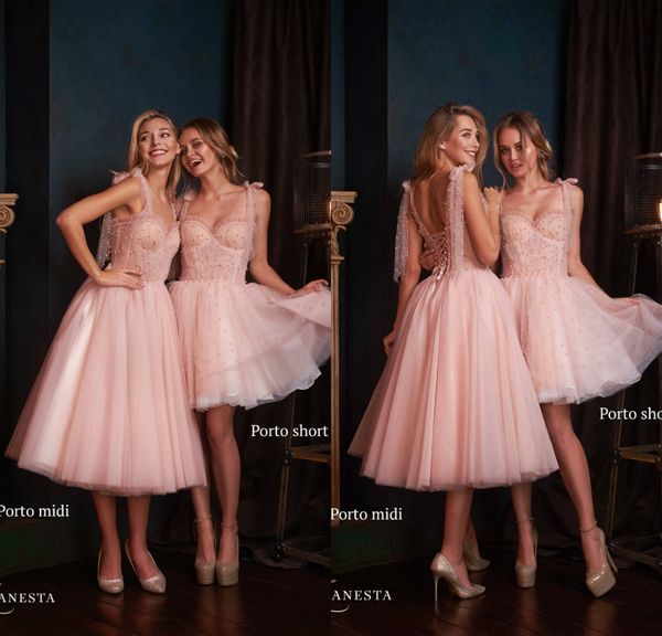 2020 berta pink cocktail party dresses pearls luxury straps a line short prom dress chic homecoming dress evening wear lace up back, Black
2020 berta pink cocktail party dresses pearls luxury straps a line short prom dress chic homecoming dress evening wear lace up back, Black