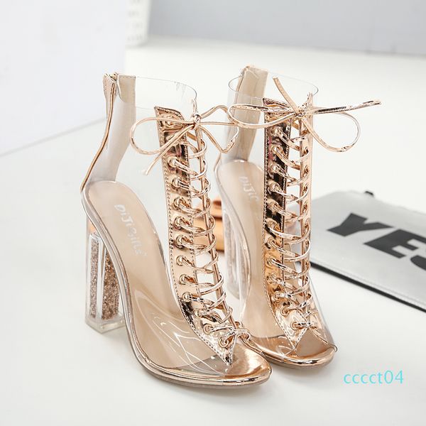 блеск золото пвх прозрачный толстый высокие каблуки peep toe зашнуровать лодыжки ботильоны дизайнерская обувь размер 35 до 40 ct04, Black
блеск золото пвх прозрачный толстый высокие каблуки peep toe зашнуровать лодыжки ботильоны дизайнерская обувь размер 35 до 40 ct04, Black
