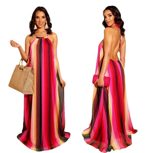 womens halter maxi dresses rose 3d digital print sleeveless dress red striped beach party dresses, Black;gray
womens halter maxi dresses rose 3d digital print sleeveless dress red striped beach party dresses, Black;gray
