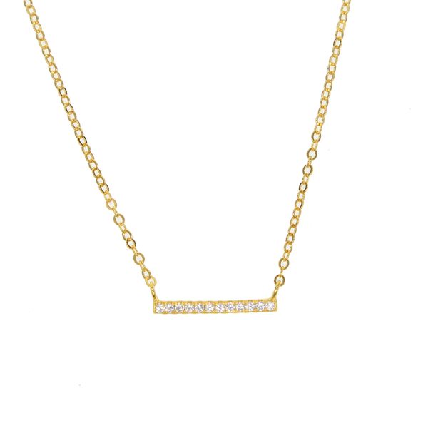 simple cz bar necklace 925 sterling silver choker chain for girl women minimal delicate jewelry wholesale quality
simple cz bar necklace 925 sterling silver choker chain for girl women minimal delicate jewelry wholesale quality