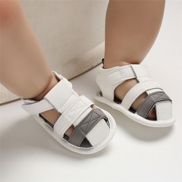summer baby newborn soft crib sole leather shoes prewalker sandals breathable pu infant beach shoes, Black;red
summer baby newborn soft crib sole leather shoes prewalker sandals breathable pu infant beach shoes, Black;red