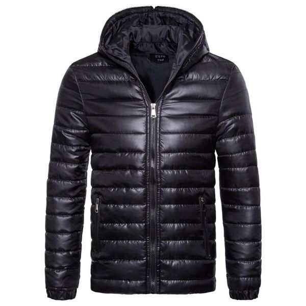 men's down & parkas autumn and winter lightweight portable l hooded jacket solid color zipper casual fashion coat parka, Black
men's down & parkas autumn and winter lightweight portable l hooded jacket solid color zipper casual fashion coat parka, Black