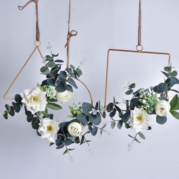 ins explosion models nordic geometric metal wreath rope wall hanging set home soft simulation green plant hanging ring
ins explosion models nordic geometric metal wreath rope wall hanging set home soft simulation green plant hanging ring