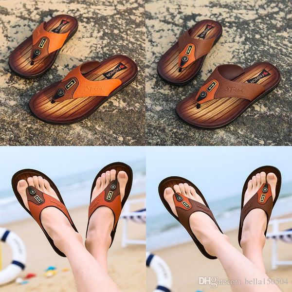 designer sandals leather flip-flops causal non-slip summer huaraches slippers flip flops slippers summer outdoor beach slippers, Black
designer sandals leather flip-flops causal non-slip summer huaraches slippers flip flops slippers summer outdoor beach slippers, Black
