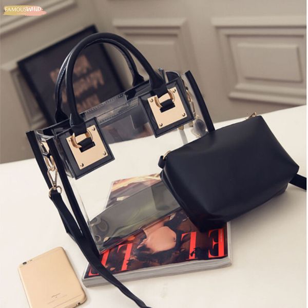 ins pvc transparent shoulder pure color shoulder bag jelly candy beach handbag messeng bag casual tote sac
ins pvc transparent shoulder pure color shoulder bag jelly candy beach handbag messeng bag casual tote sac