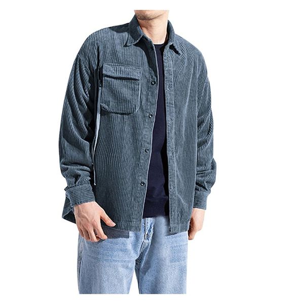 mens autumn winter fashion blouse coat casual long sleeve pocket solid corduroy casual shirts blouse clothes, White;black
mens autumn winter fashion blouse coat casual long sleeve pocket solid corduroy casual shirts blouse clothes, White;black