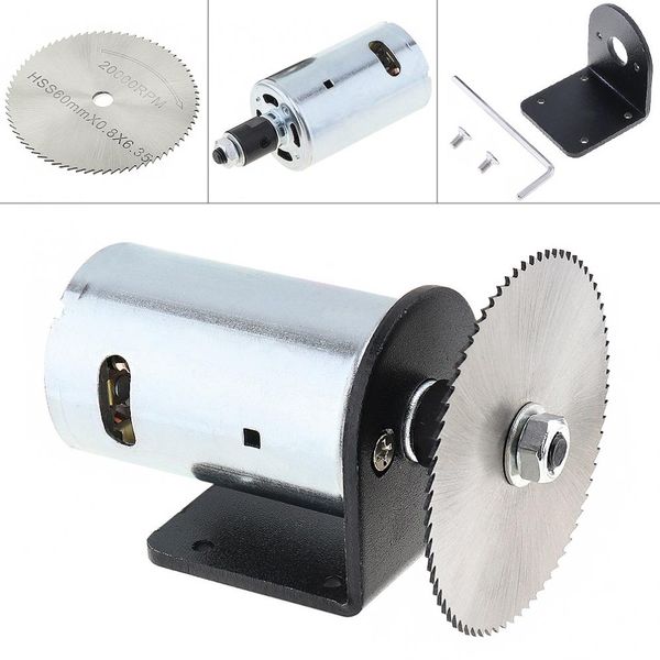 24v electric drill 555 motor table saw kit with ball bearing mounting bracket and saw blade for cutting / polishing / engraving
24v electric drill 555 motor table saw kit with ball bearing mounting bracket and saw blade for cutting / polishing / engraving