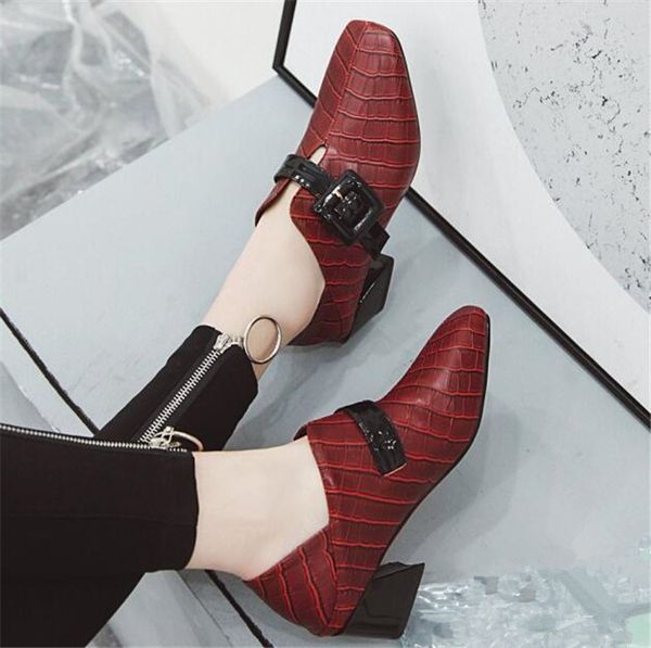 pxelena chunky block thick med heels shoes ladies square toe buckle casual comfortable women pumps 2019 spring autumn shoe, Black;white
pxelena chunky block thick med heels shoes ladies square toe buckle casual comfortable women pumps 2019 spring autumn shoe, Black;white