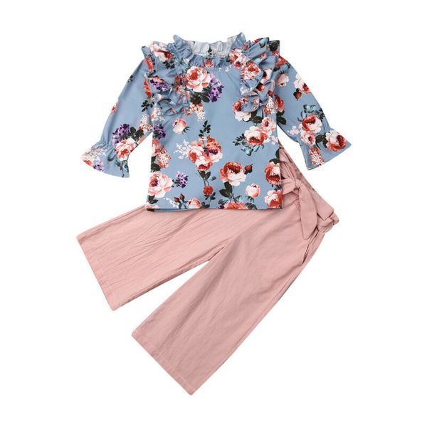 eleghant дети ребёнка осень одежда наборы ruffles -sleeve цветочной блузка + лук широких ног брюки 2pcs ребенок девушка эпикировка 2-7y, White
eleghant дети ребёнка осень одежда наборы ruffles -sleeve цветочной блузка + лук широких ног брюки 2pcs ребенок девушка эпикировка 2-7y, White